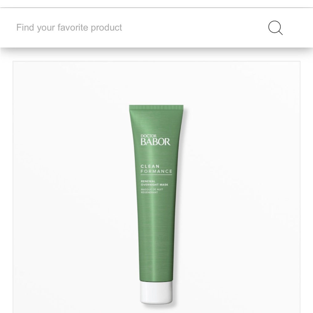 Cleanformance Green Moisture Mask